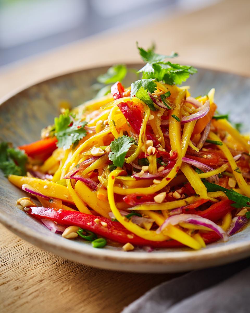 Thai Mango Salad - detail 1