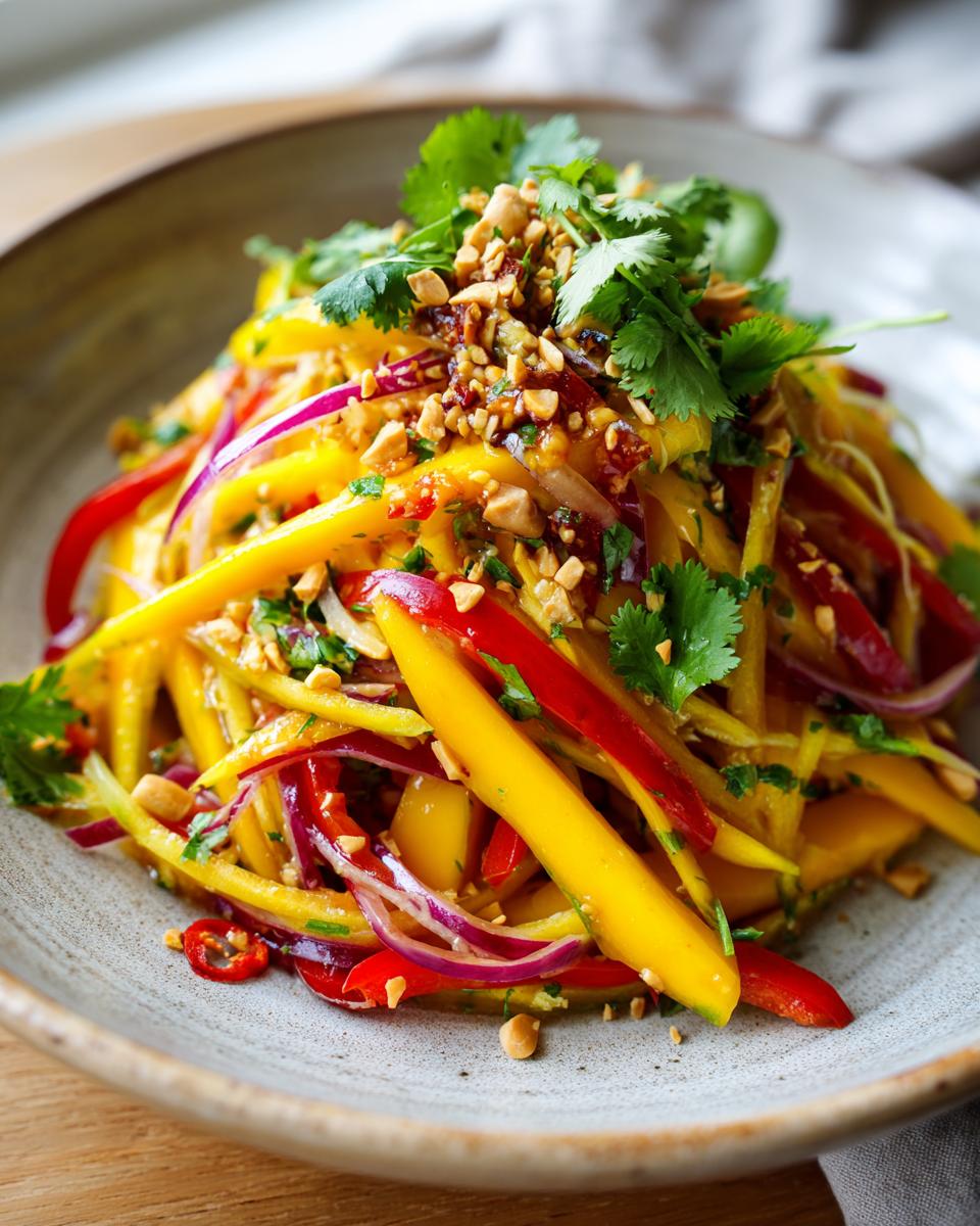 Thai Mango Salad - detail 2