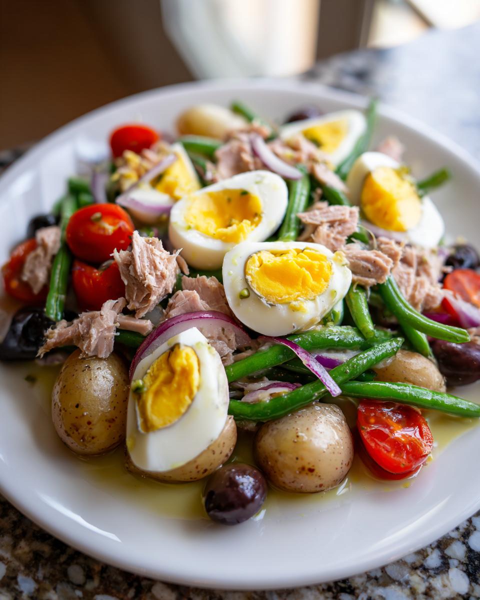 Tuna Nicoise Salad - detail 3