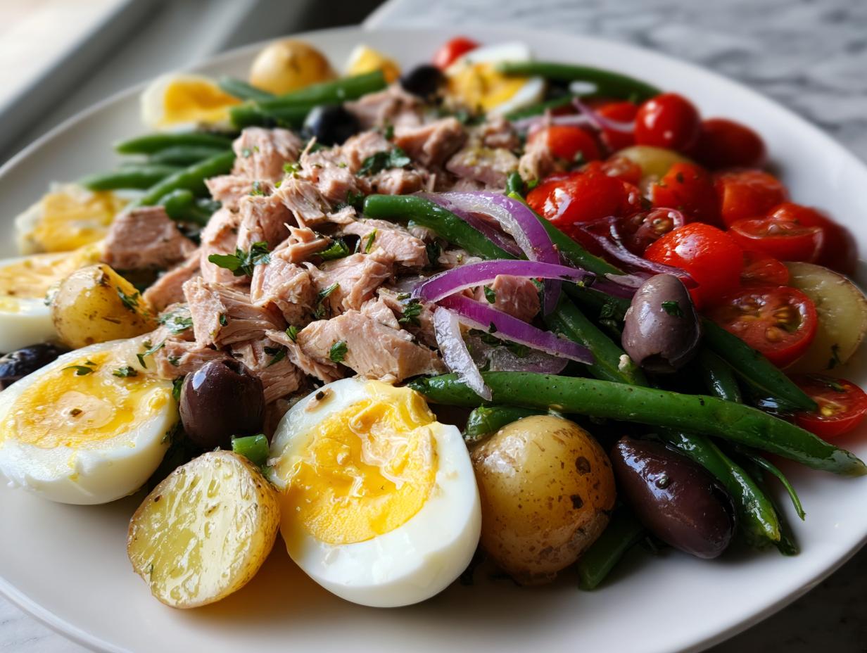 40-Minute Tuna Nicoise Salad: A Flavorful French Feast