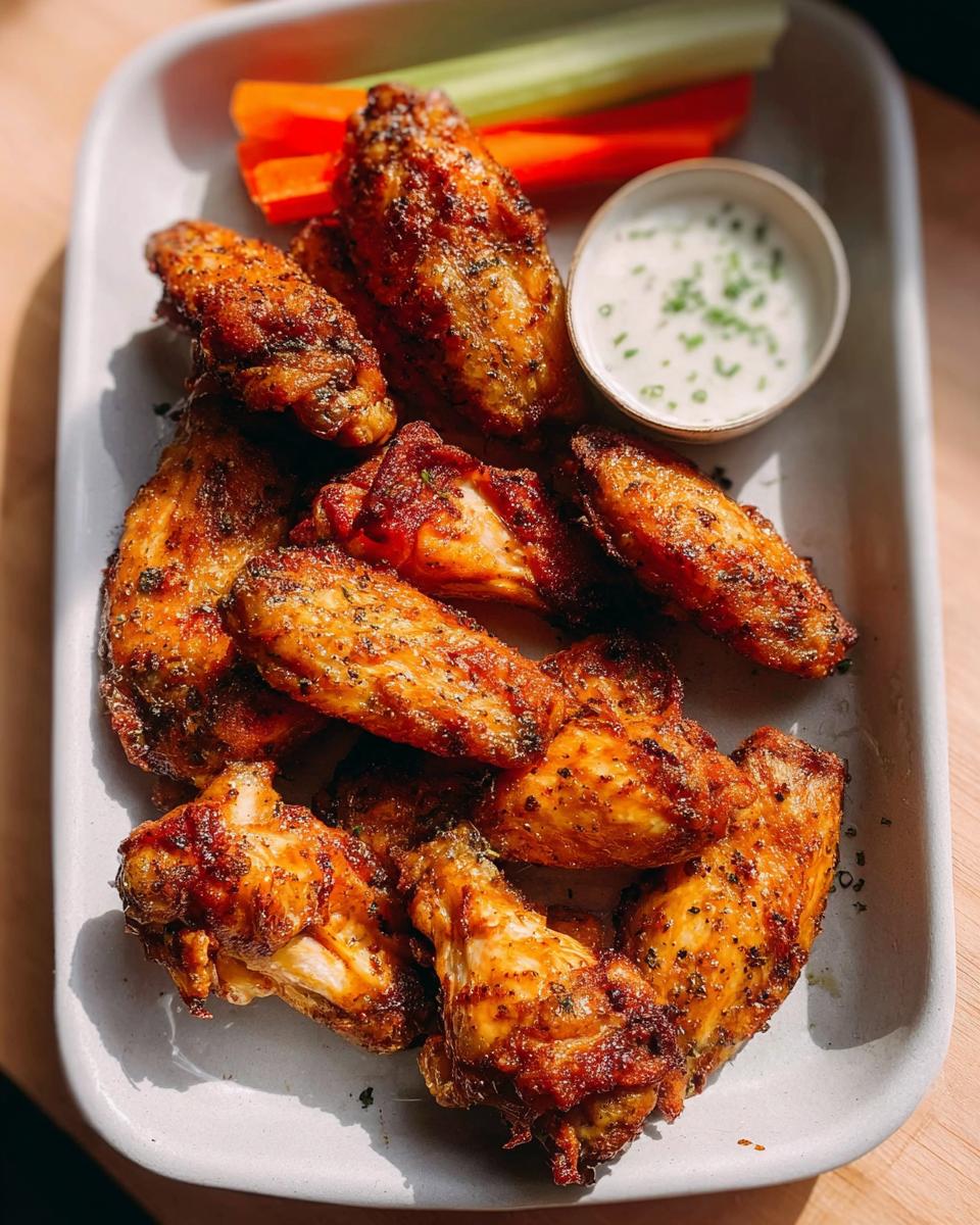 air fryer chicken wings recipe - detail 3