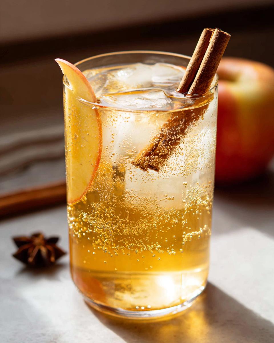 apple cider mocktail recipe - detail 3