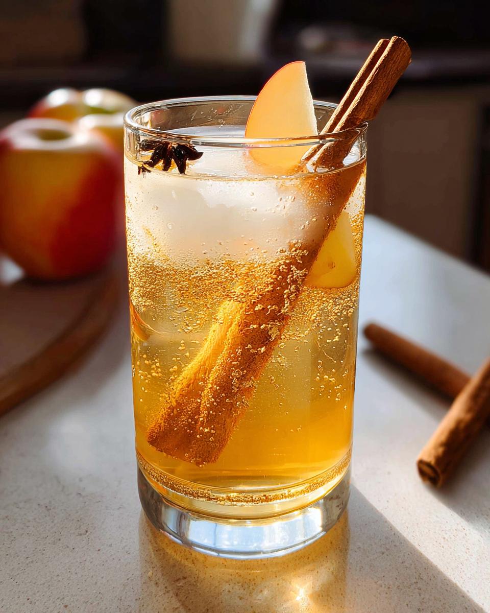 apple cider mocktail recipe - detail 2