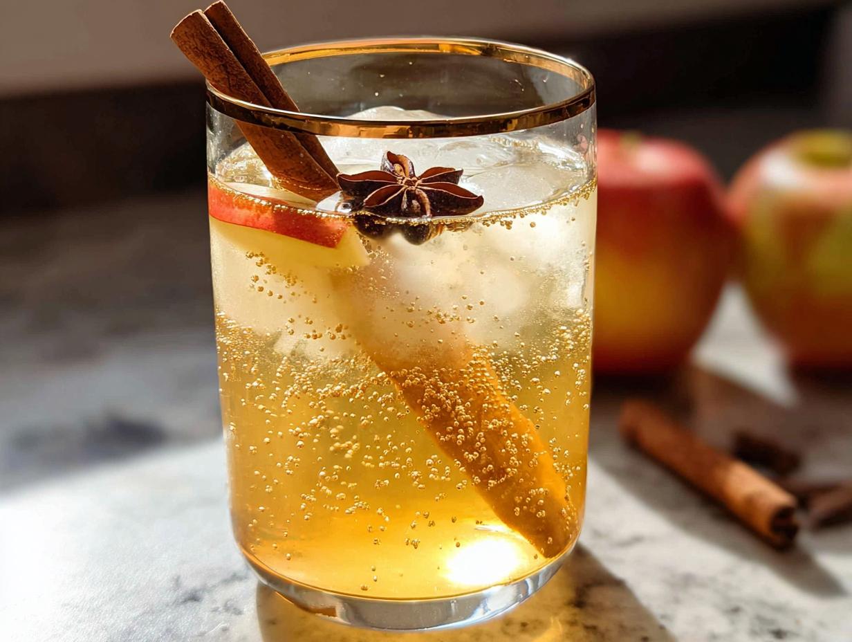 5-Minute Apple Cider Mocktail Recipe You Need to Try Now