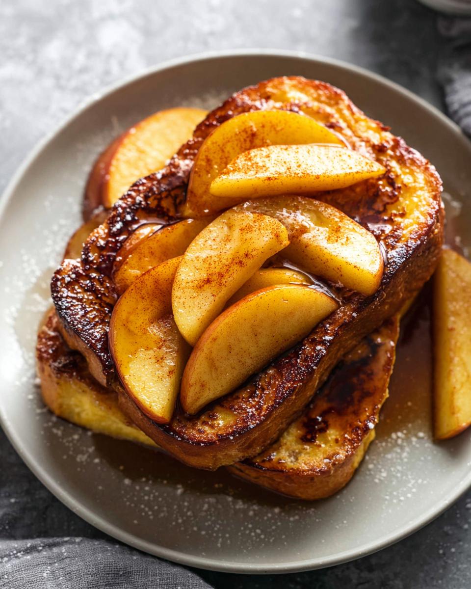 apple cinnamon french toast recipe - detail 1