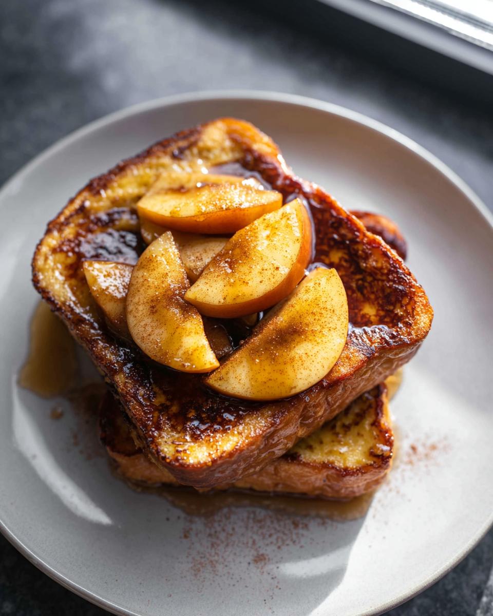 apple cinnamon french toast recipe - detail 2