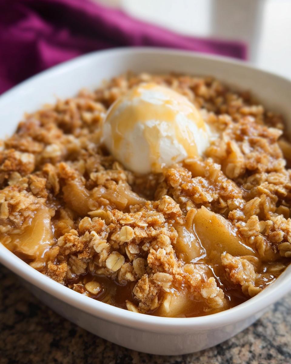 apple crisp recipe - detail 3