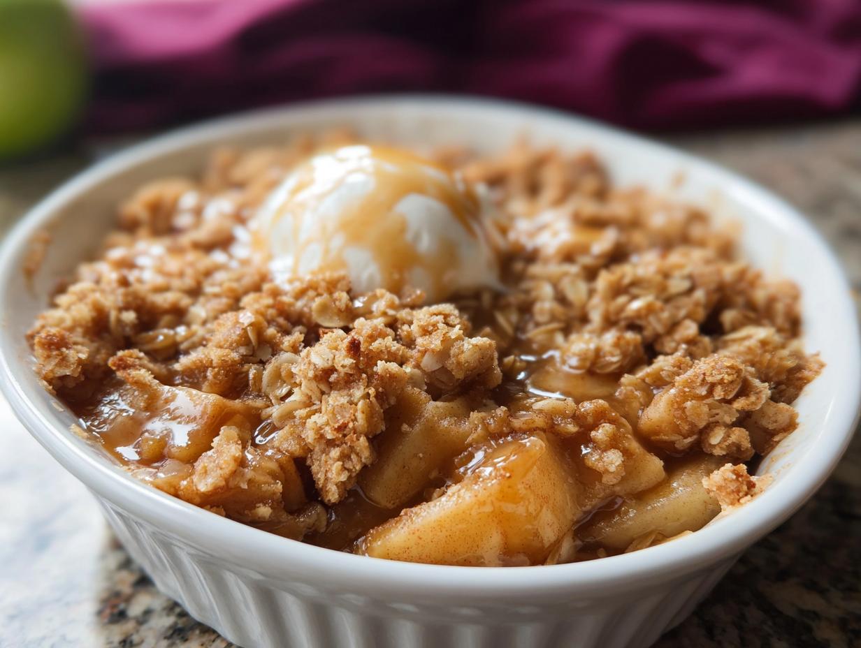 Irresistible Apple Crisp Recipe with 6 Cups of Apples