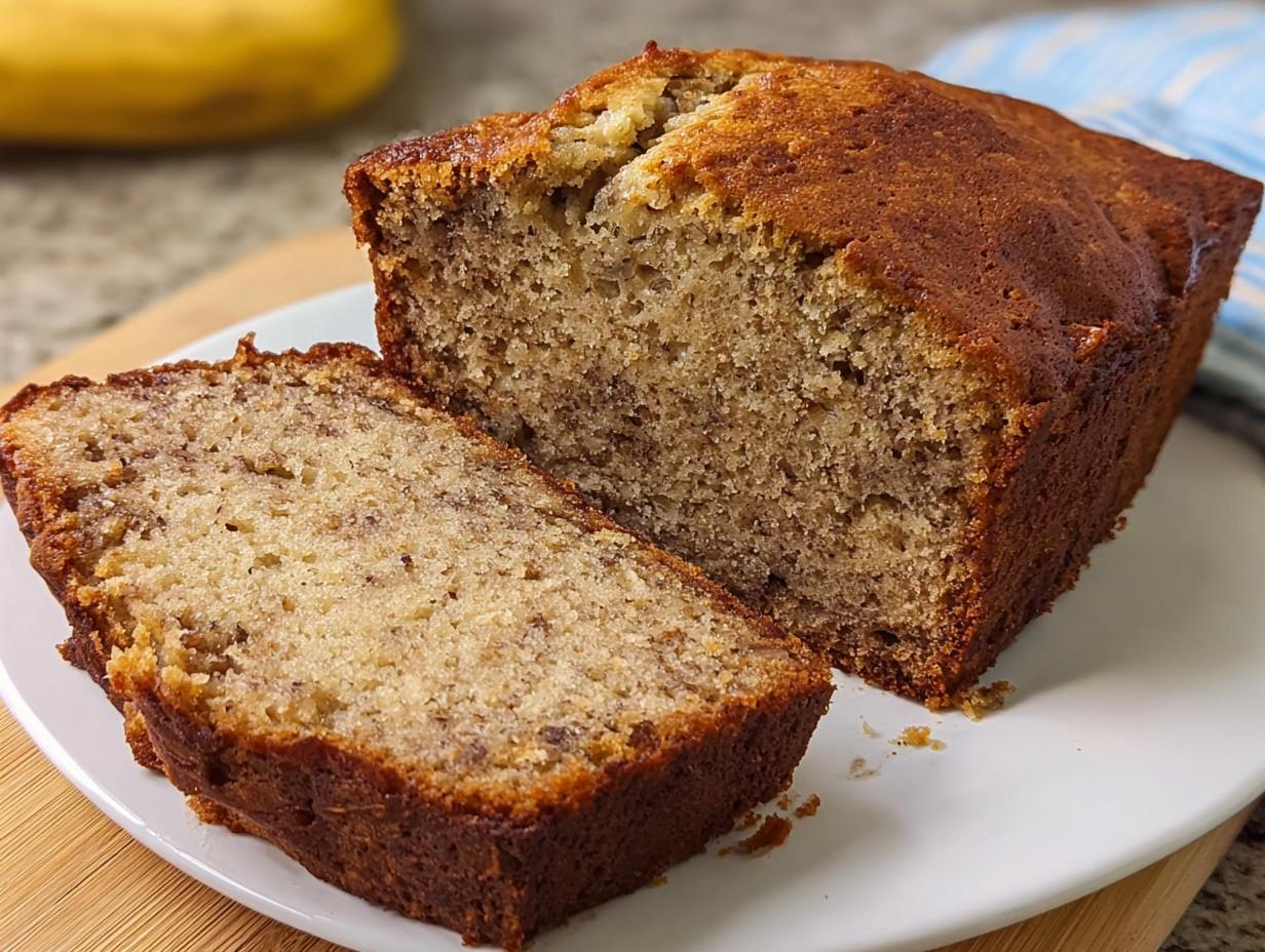 Irresistible 3-Ingredient Banana Bread Recipe You Crave