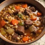 beef and barley stew recipe
