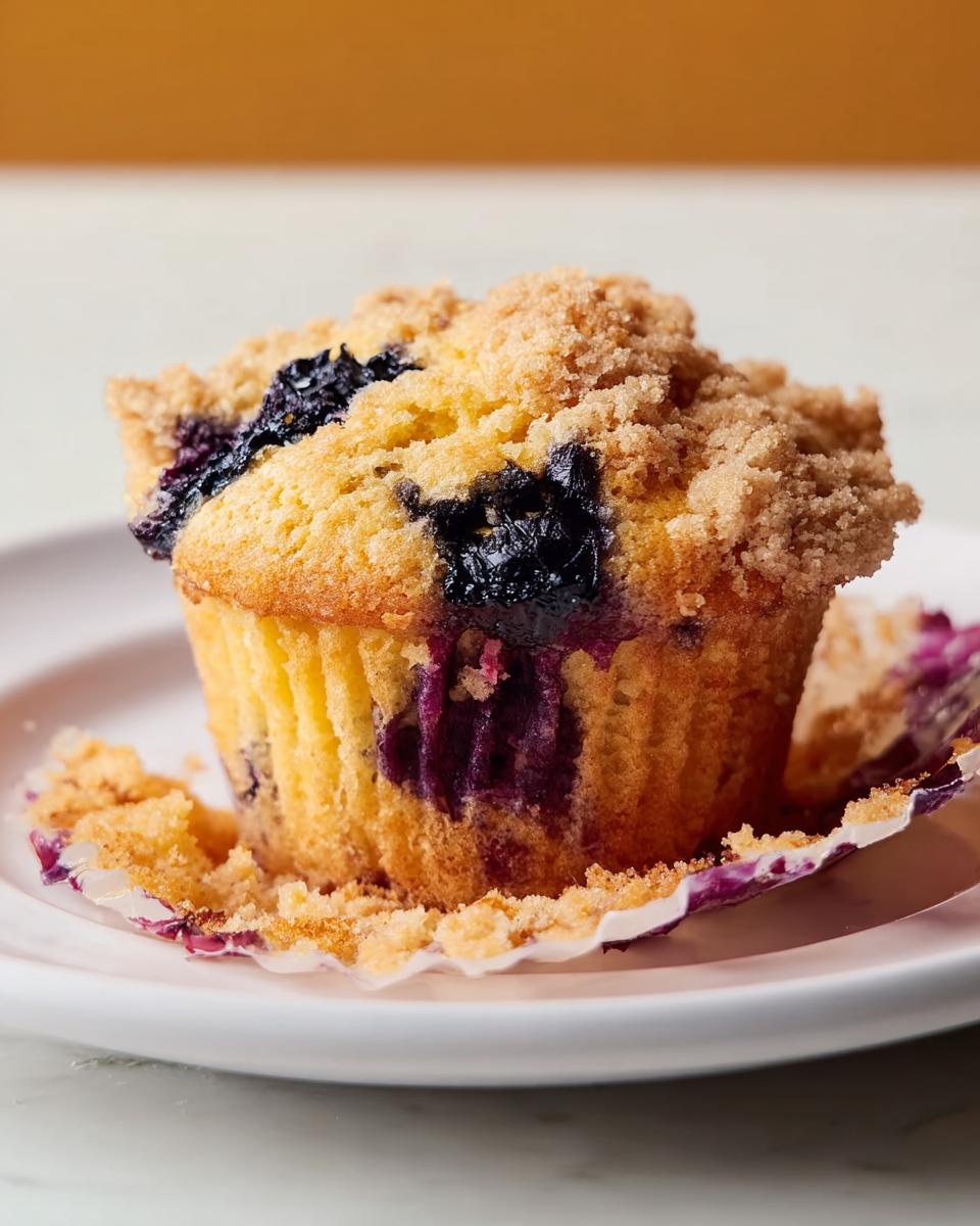 blueberry muffins recipe - detail 1