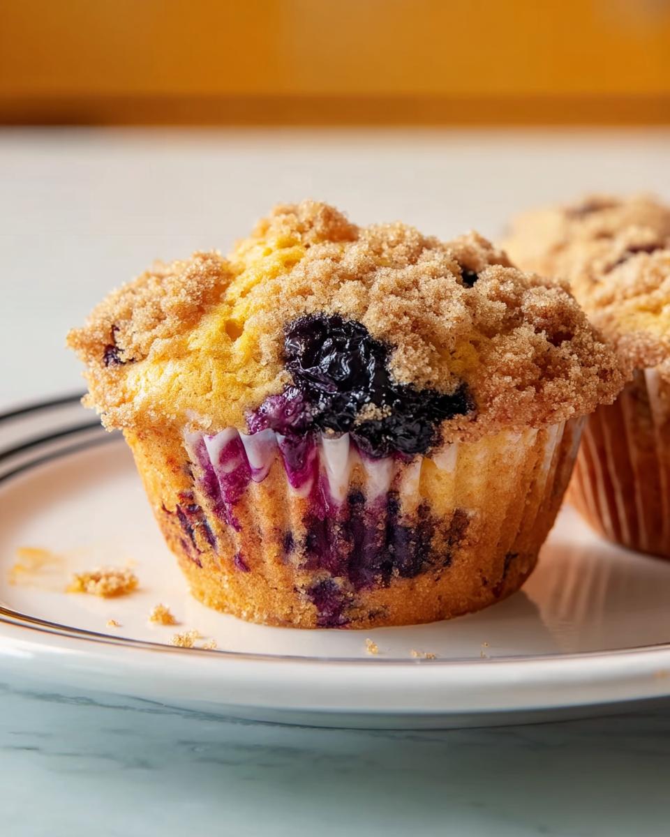 blueberry muffins recipe - detail 2