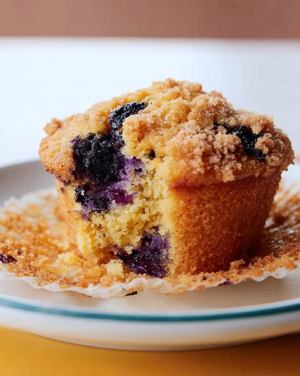 blueberry muffins recipe - detail 3