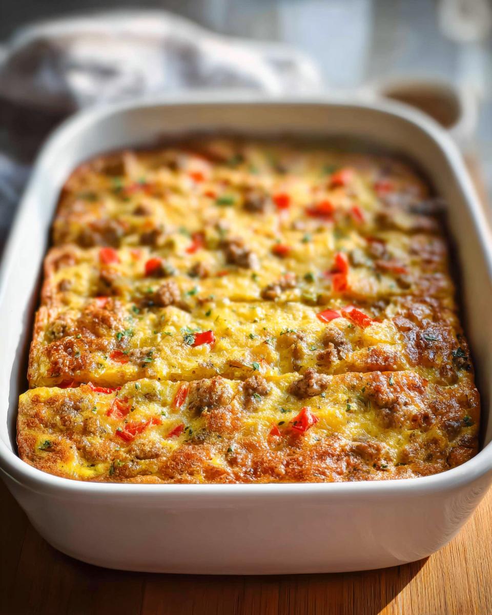 breakfast casserole recipe - detail 1