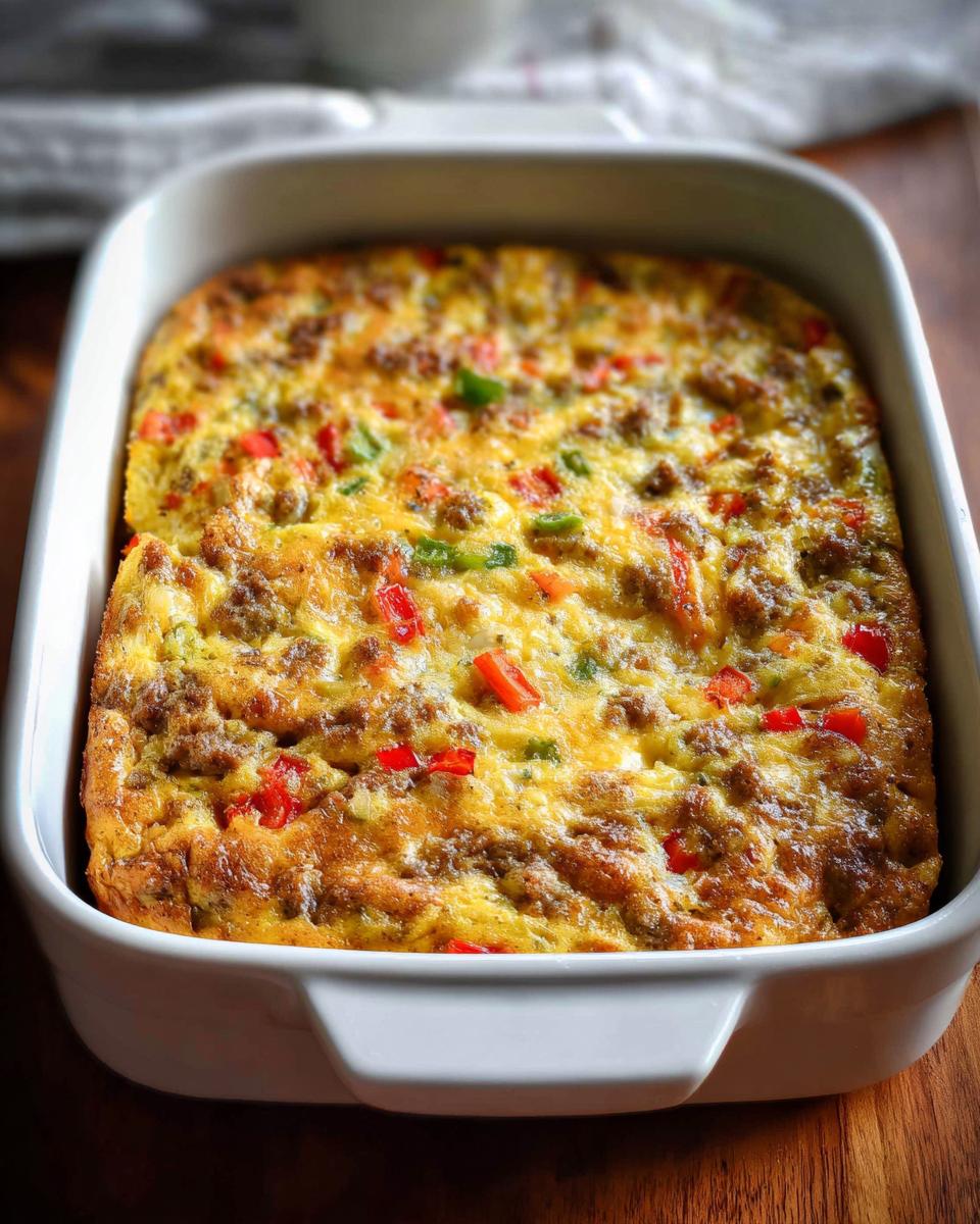 breakfast casserole recipe - detail 3