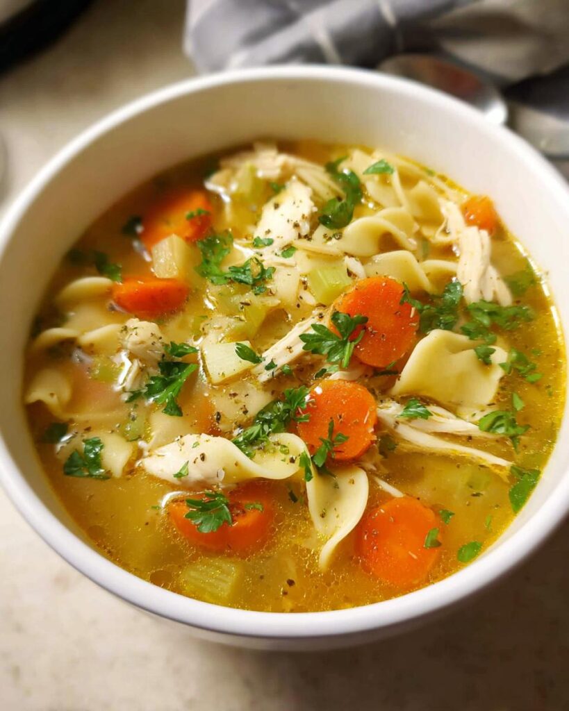 chicken noodle soup recipe