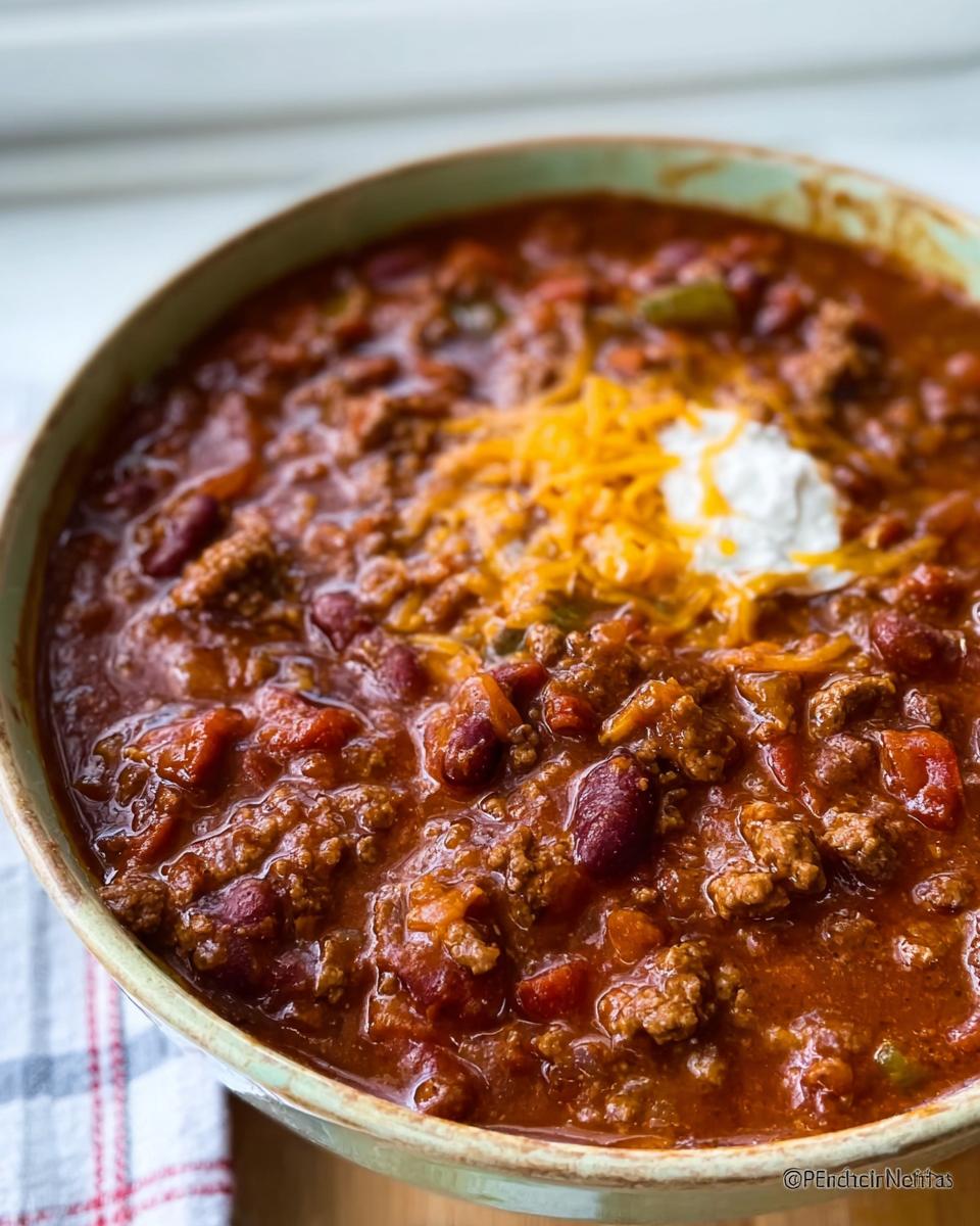 chili recipe - detail 1