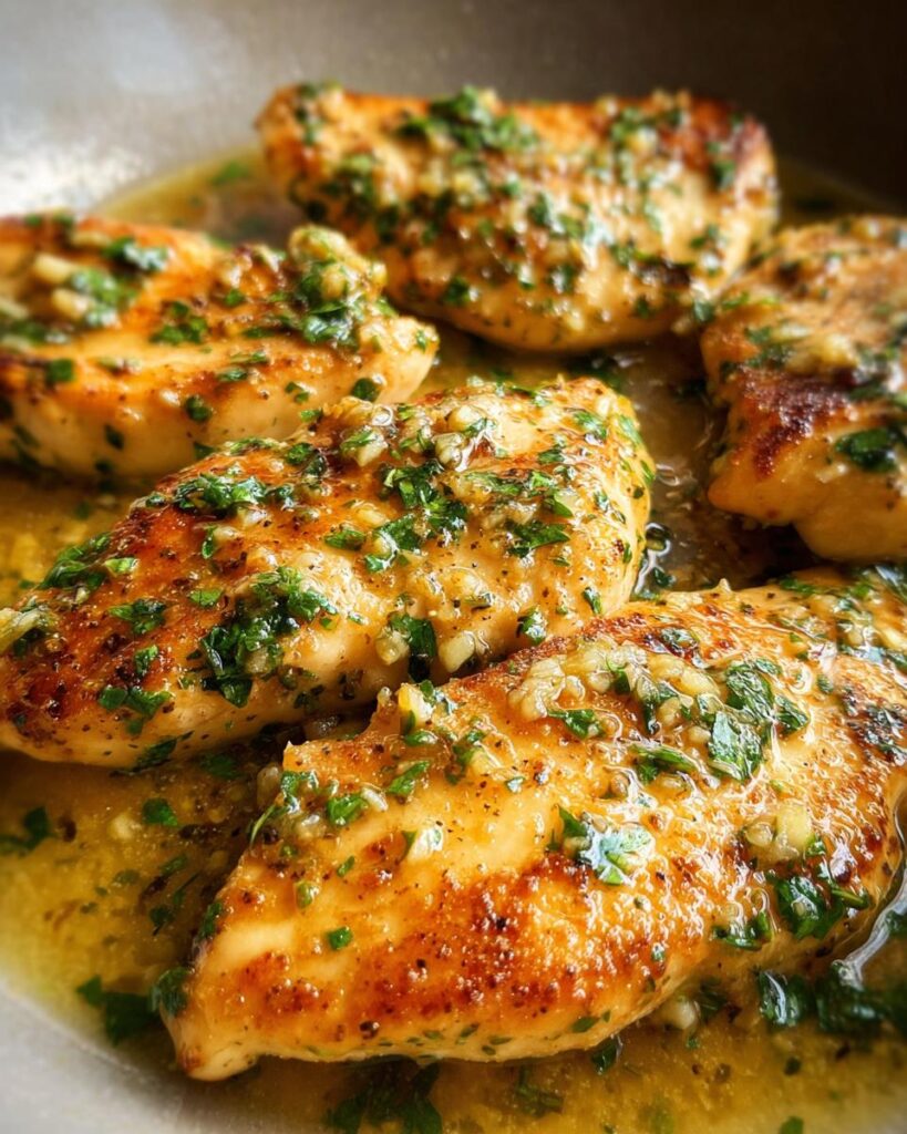 garlic butter chicken recipe