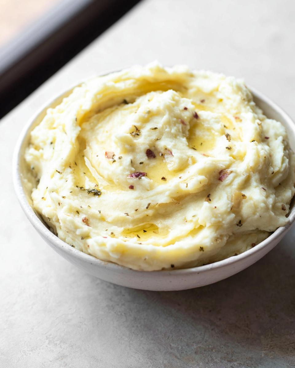 garlic mashed potatoes recipe - detail 1