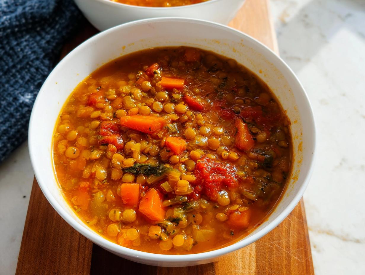 40-Minute Hearty Lentil Soup Recipe Your Soul Craves