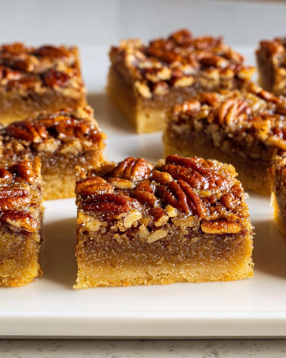 pecan pie bars recipe - detail 1