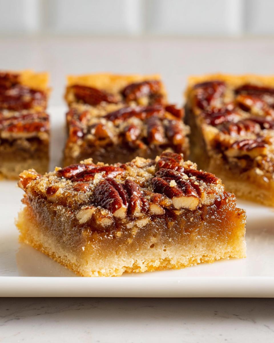 pecan pie bars recipe - detail 2