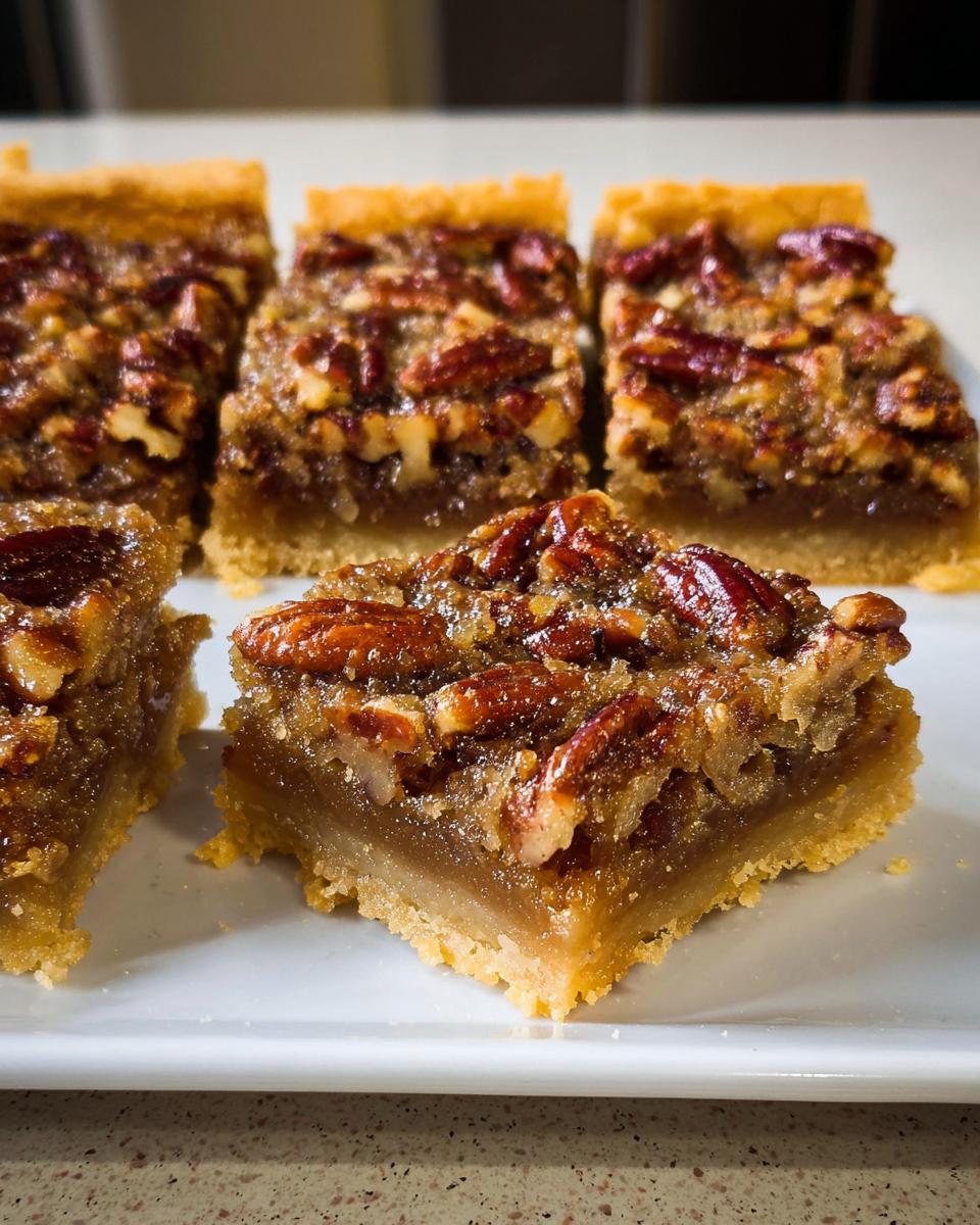 pecan pie bars recipe - detail 3
