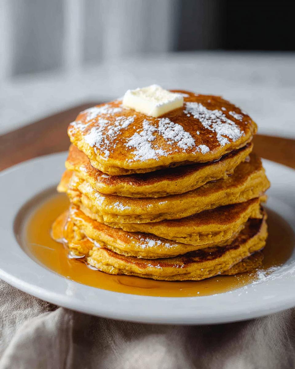 pumpkin pancakes recipe - detail 3