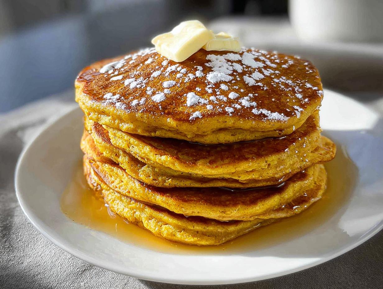 25-Minute Pumpkin Pancakes Recipe – Fluffy & Flavorful Delight