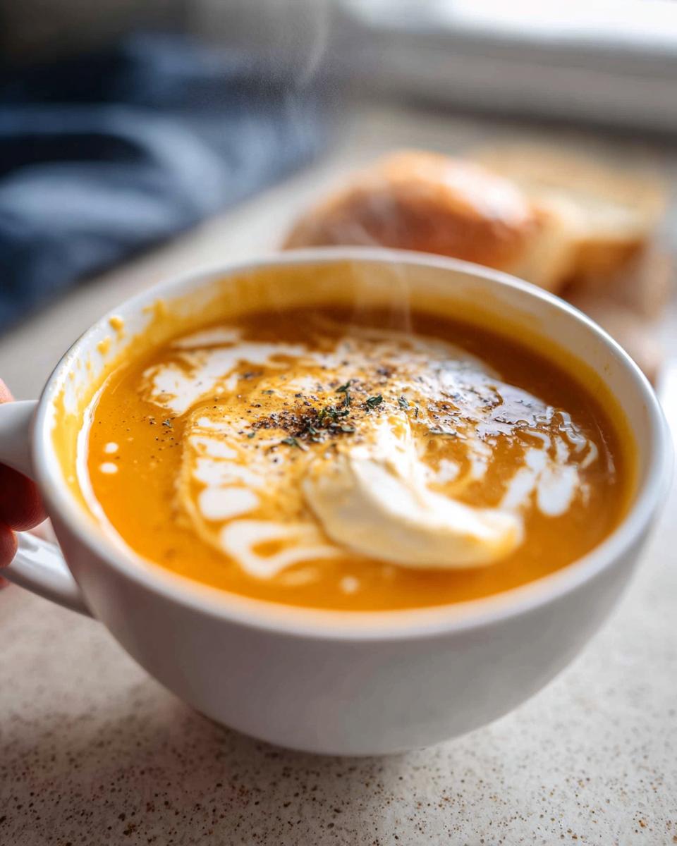 pumpkin soup recipe - detail 2