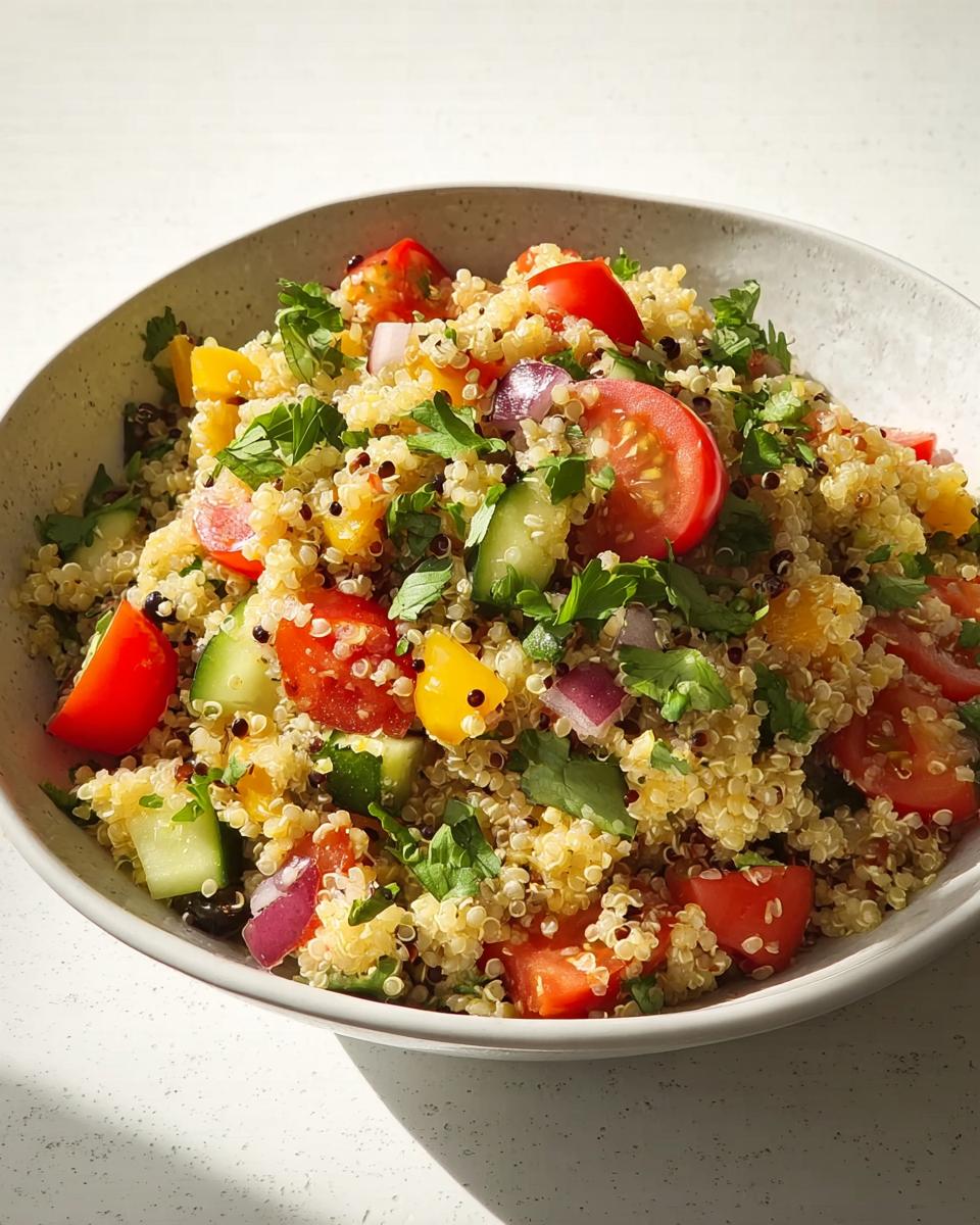 quinoa salad recipe - detail 3