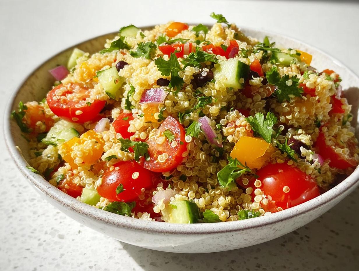 Perfect 30-Minute Quinoa Salad Recipe for Effortless Meals
