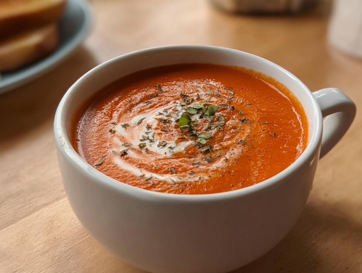 Irresistible Roasted Tomato Soup Recipe That Warms the Soul