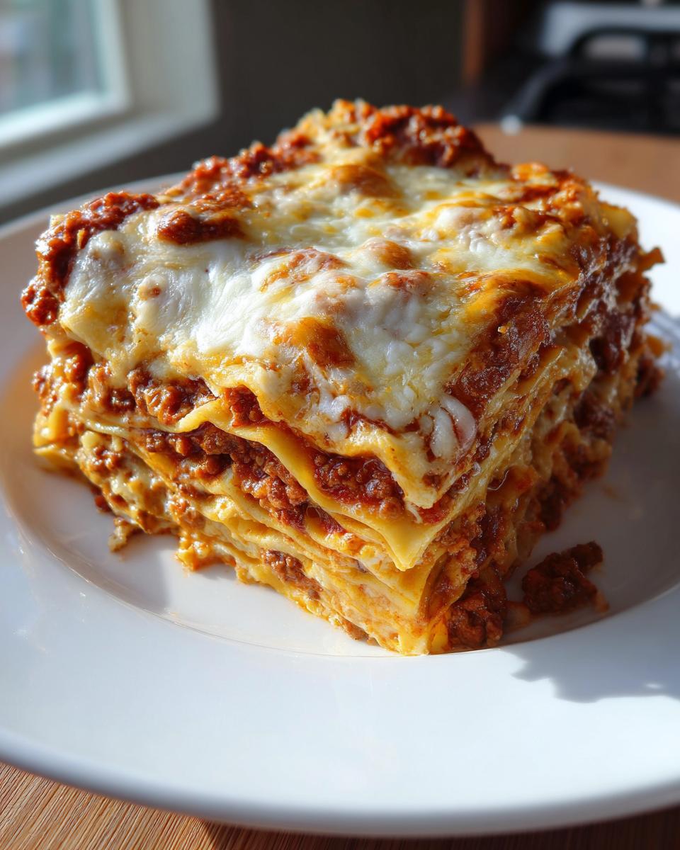 best homemade lasagna - detail 1
