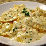 creamy ravioli sauce
