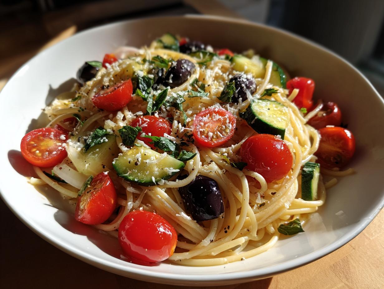 Irresistible Italian Spaghetti Salad Recipe in Just 25 Minutes