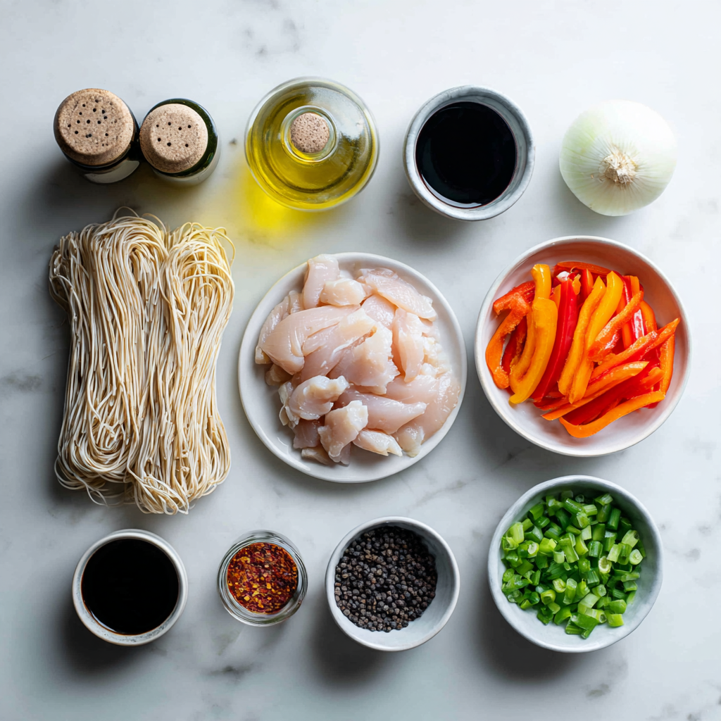 Chicken Hakka Noodles