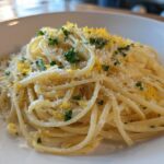 simple lemon parmesan pasta