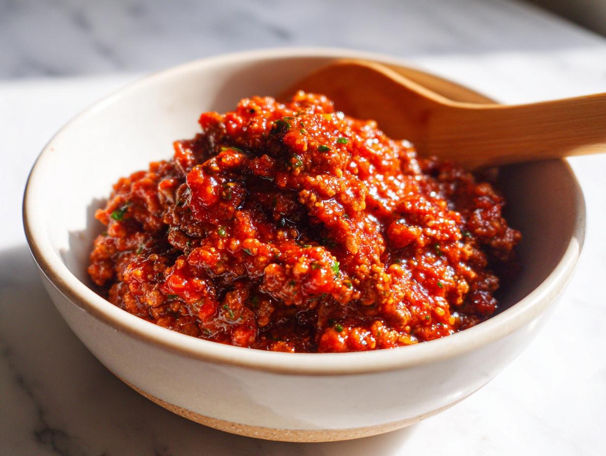 Homemade Spaghetti Sauce Recipe in Just 30 Minutes