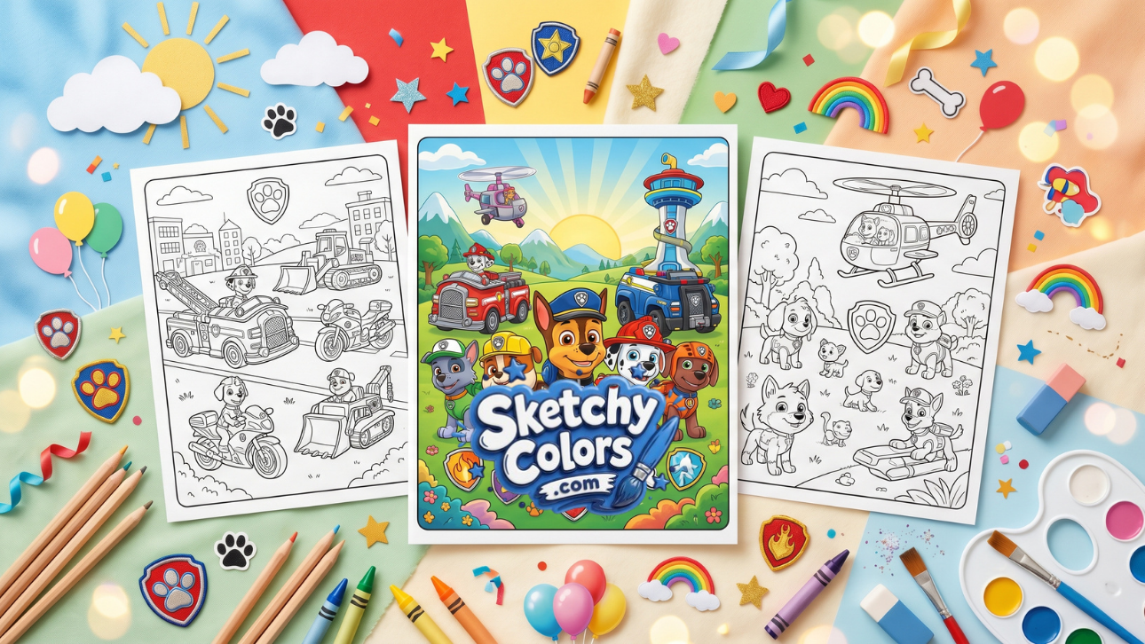 Paw Patrol Coloring Pages