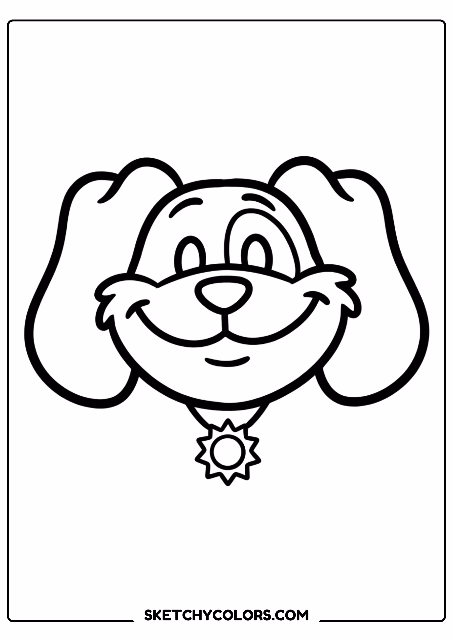 dogday and catnap together coloring page free printable