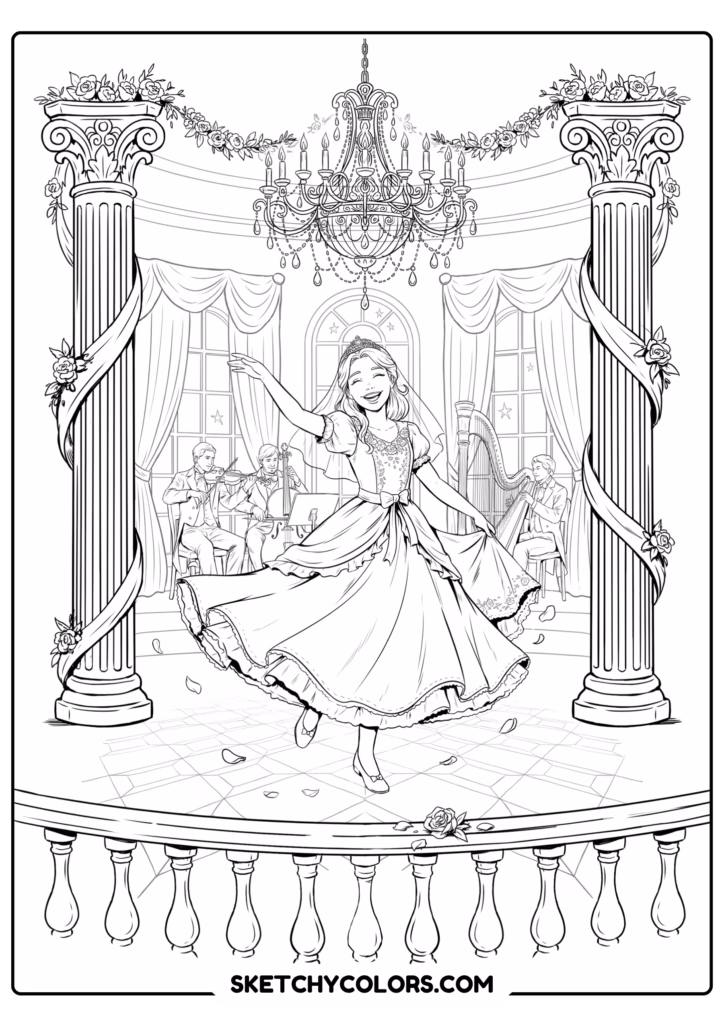 disney royal ballroom dance free printable pdf