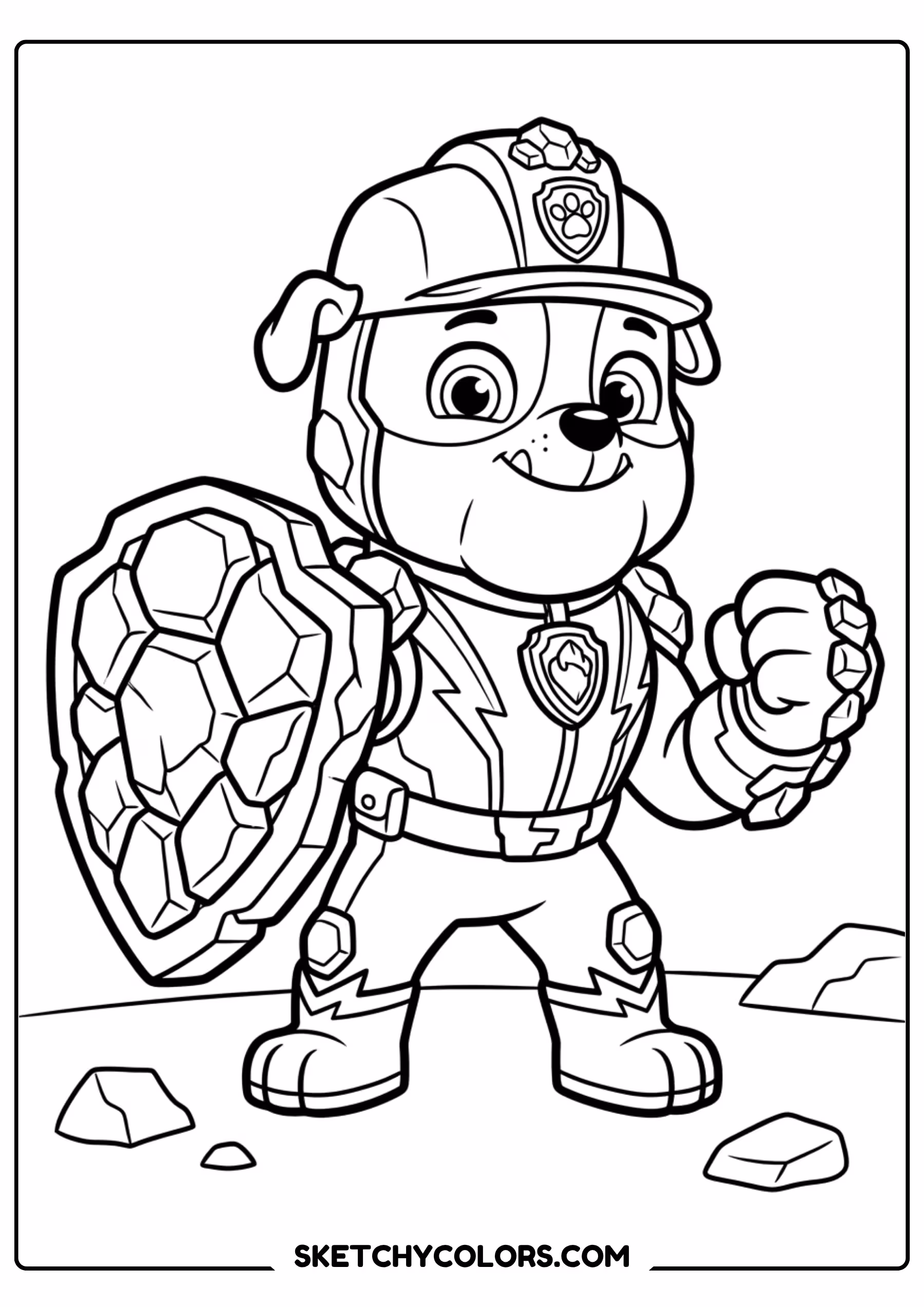 marshall medical pack coloring page free printable for kids