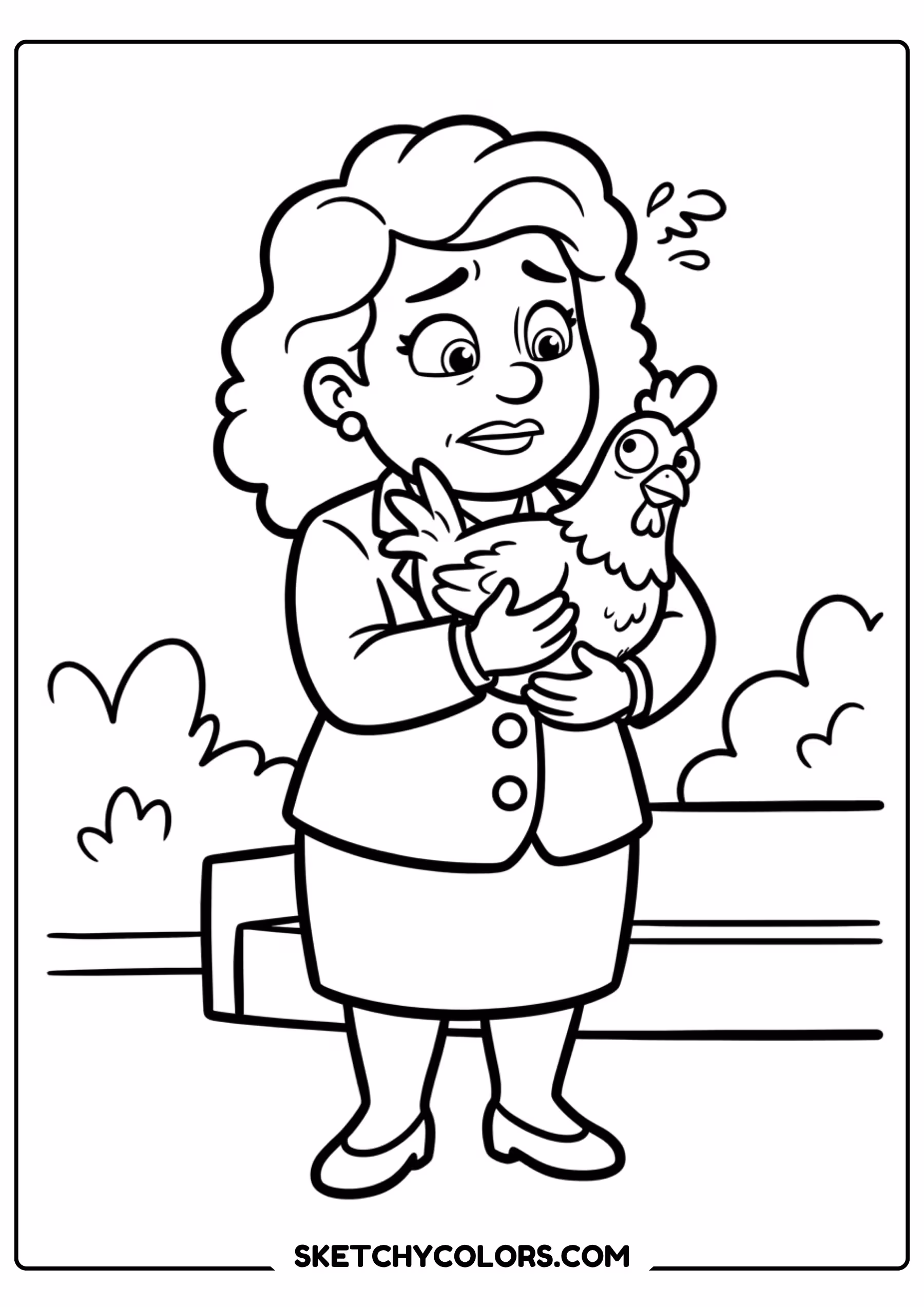 skye weather check coloring page free printable for kids